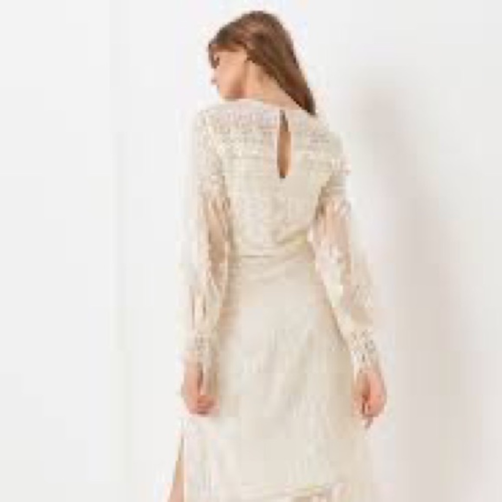 NWT Spell & the Gypsy Dawn Lace Belted MIDI Dress - Picture 3 of 6